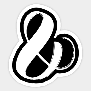 Ampersand Sticker